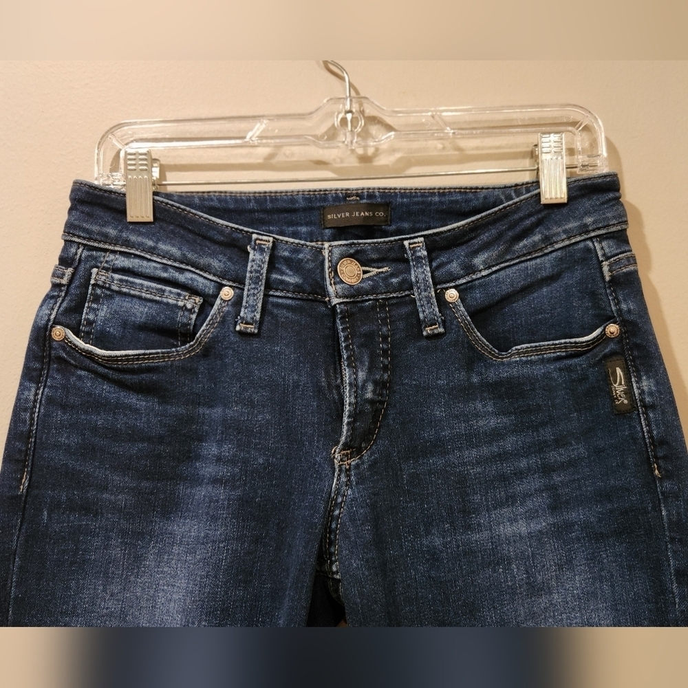 SILVER JEANS - Suki Skinny Crop - Picture 2 of 6